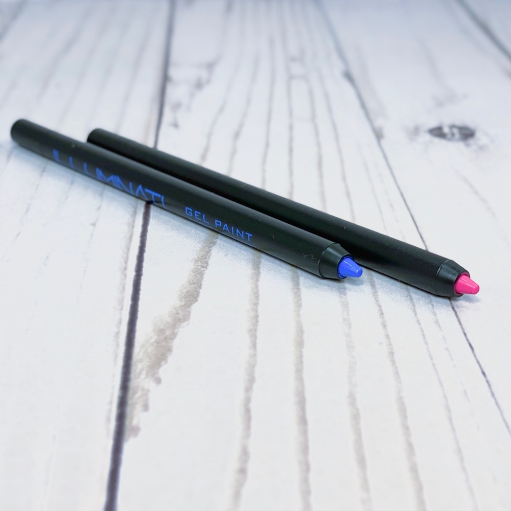 Illuminati Gel Paint- Electric Pink & Blue